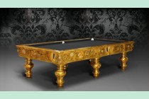 Biliardo Klimt Foglia Oro2